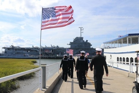 James E. Williams Sailors Visit South Carolina, Reconnect with Namesake's Family