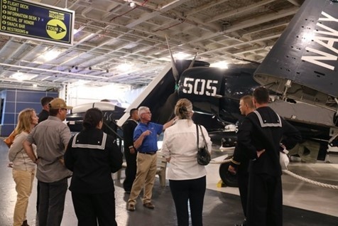 James E. Williams Sailors Visit South Carolina, Reconnect with Namesake's Family