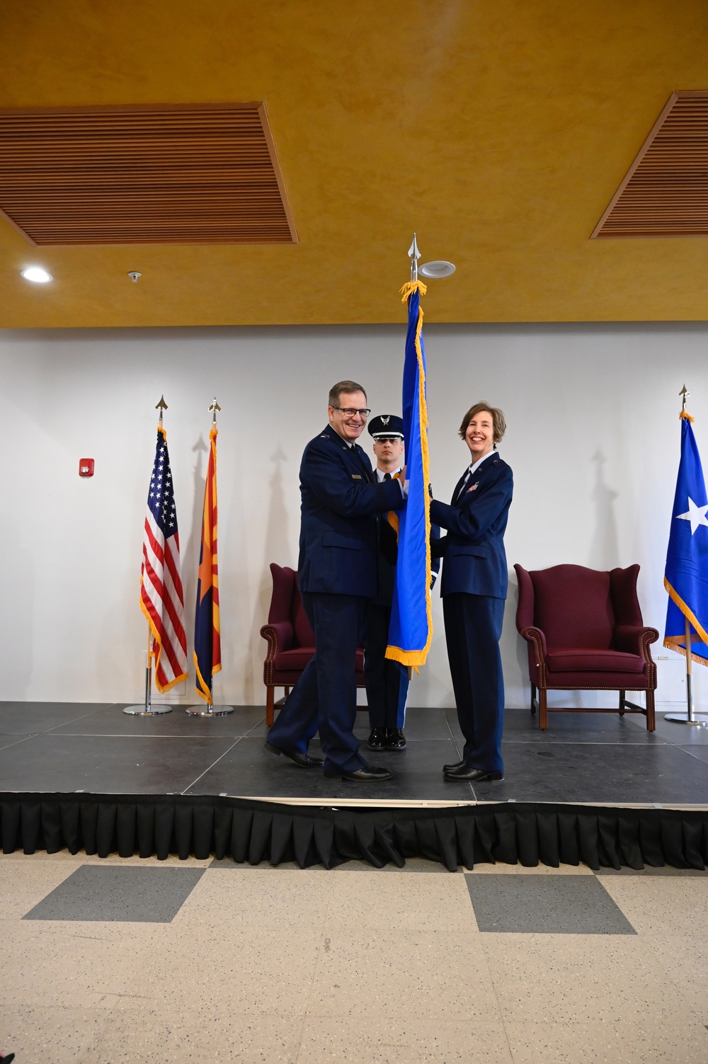 Newest brigadier general returns to 162nd Wing for promotion ceremony