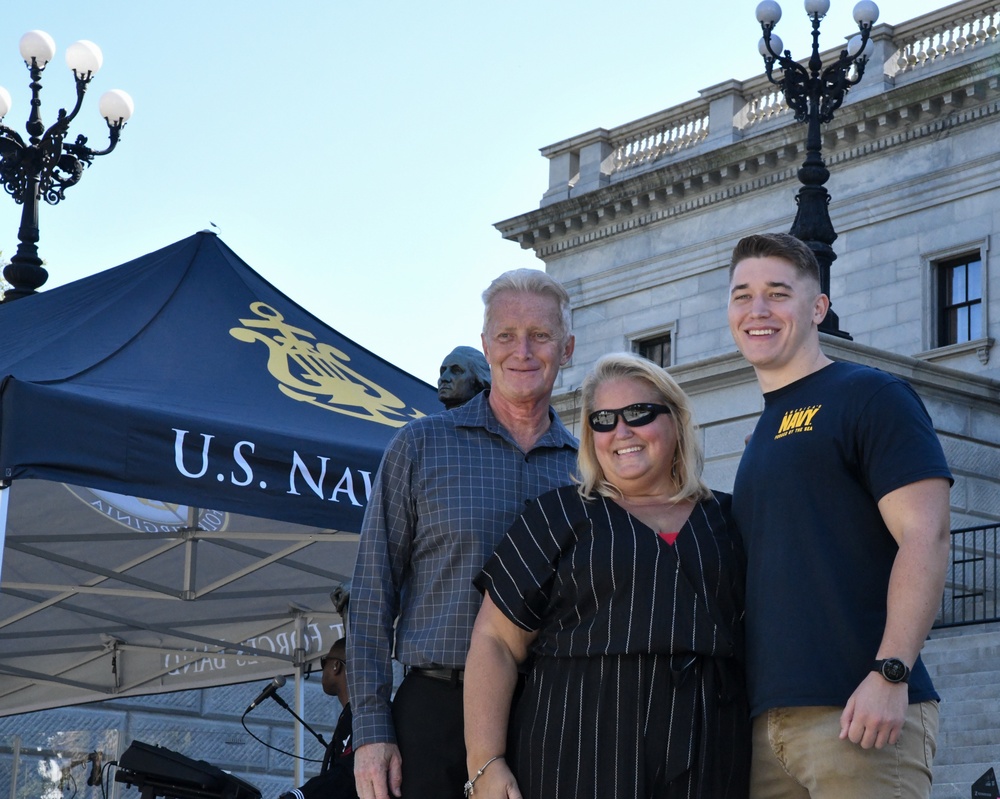 Navy Week Columbia Oath of Enlistment