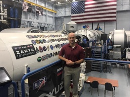 LTC Jon Vos at Army Detachment NASA