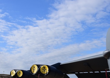 B-52 visits Sheppard AFB