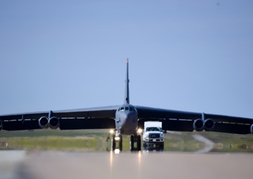B-52 visits Sheppard AFB