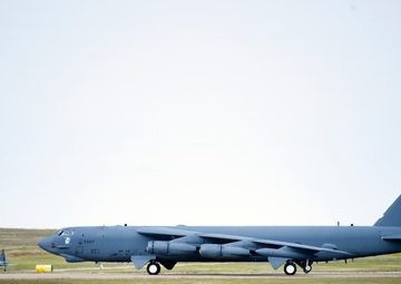 B-52 visits Sheppard AFB