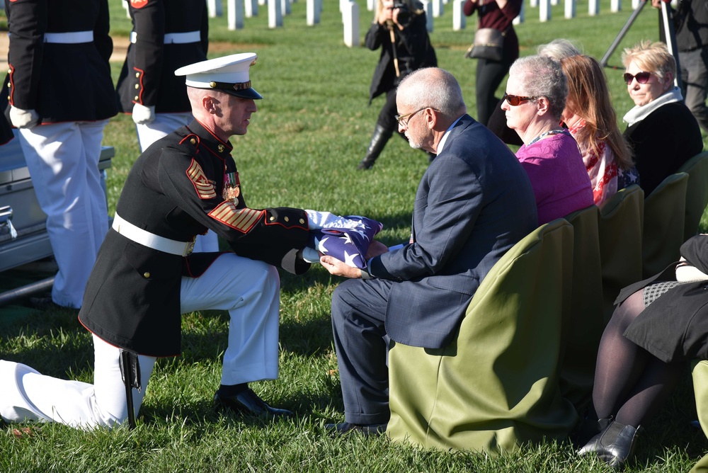 Marine Pfc. Harold Hayden ANC Funeral