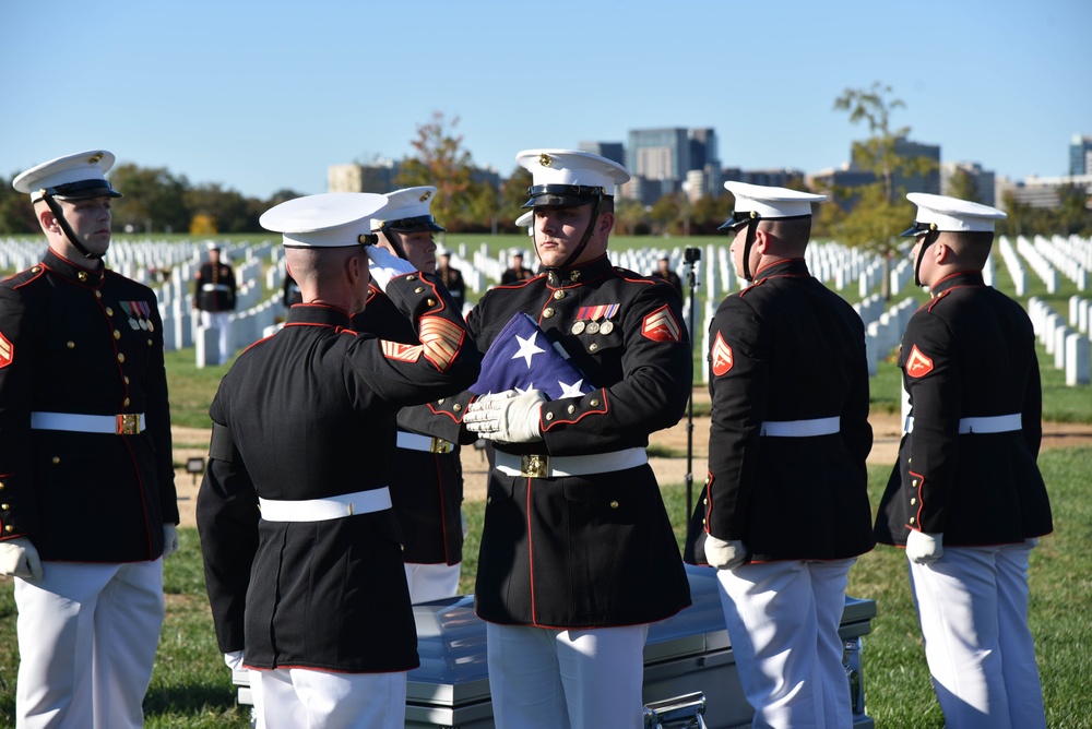 Marine Pfc. Harold Hayden ANC Funeral