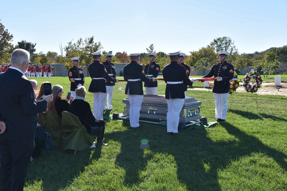 Marine Pfc. Harold Hayden ANC Funeral