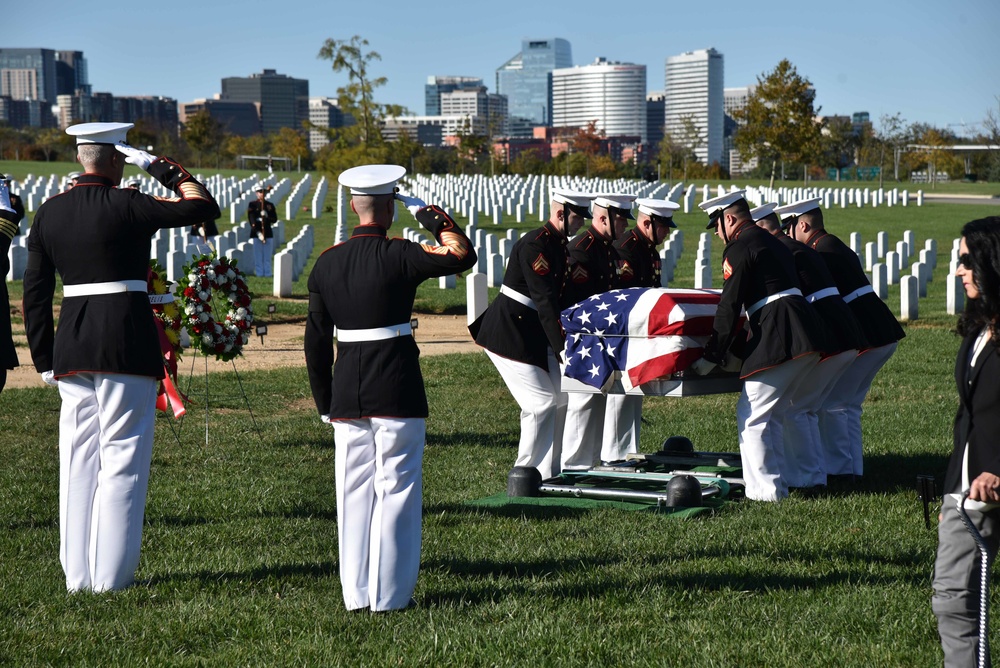 Marine Pfc. Harold Hayden ANC Funeral