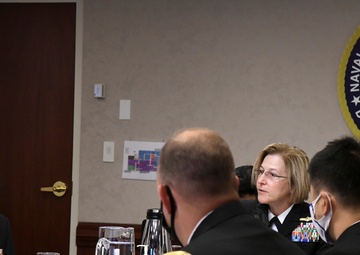 NIWDC hosts JMSDF Rear Adm. Katsushi Omachi