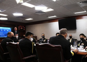 NIWDC hosts JMSDF Rear Adm. Katsushi Omachi