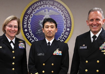 NIWDC hosts JMSDF Rear Adm. Katsushi Omachi