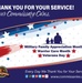 In November, commissary sales  go even farther to acknowledge the service, sacrifice of its military communities