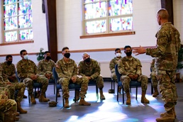 Sergeant Major of the Army sees positivity at Fort Hood, tests new app