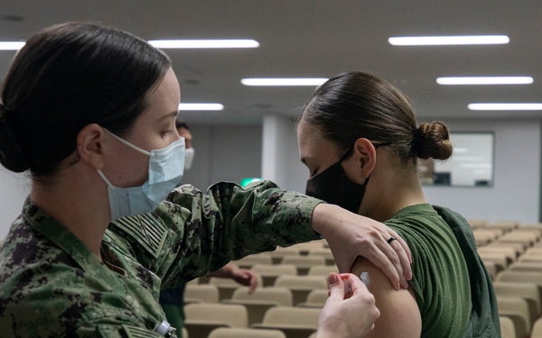 Exercise Active Shield: MCAS Iwakuni personnel receive Flu vaccine