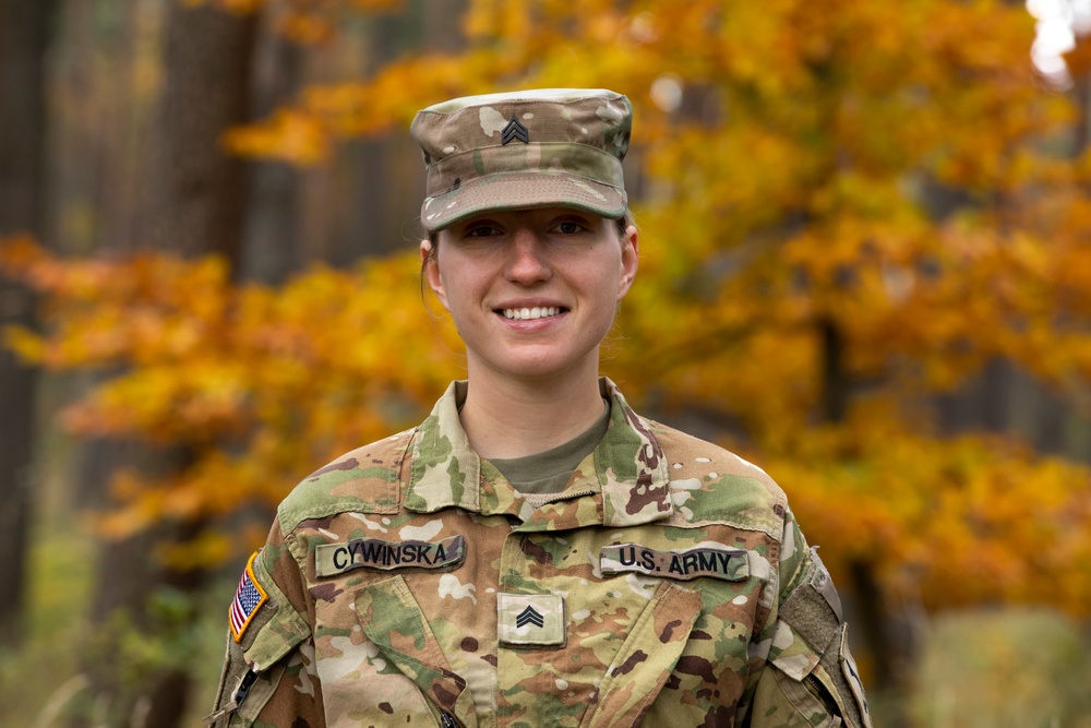 Polish-American Heritage Month: Sgt. Monika Cywinska