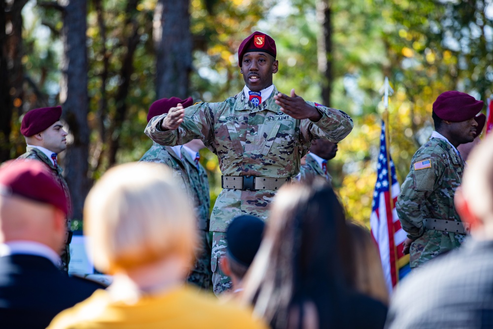 82nd Abn. Div. Retirement Ceremony