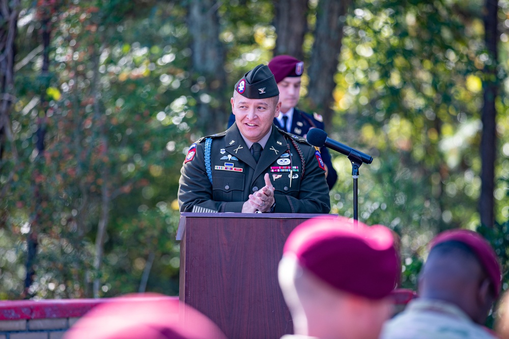 82nd Abn. Div. Retirement Ceremony