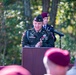 82nd Abn. Div. Retirement Ceremony