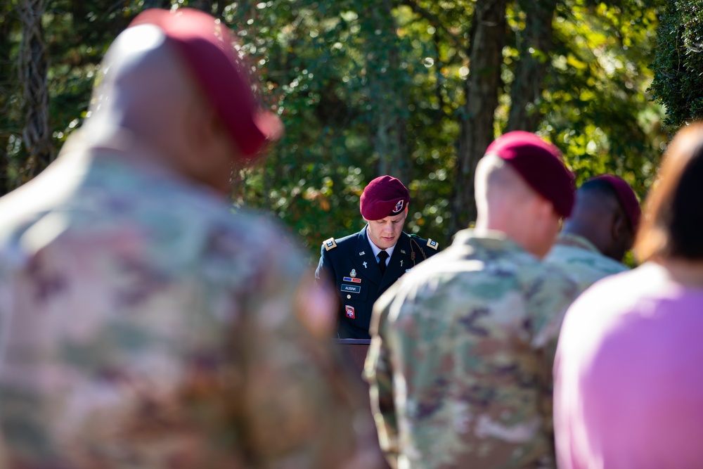 82nd Abn. Div. Retirement Ceremony