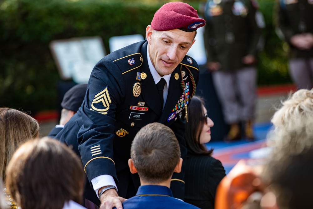 82nd Abn. Div. Retirement Ceremony