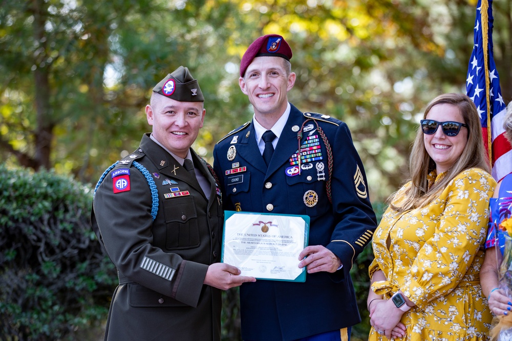 82nd Abn. Div. Retirement Ceremony