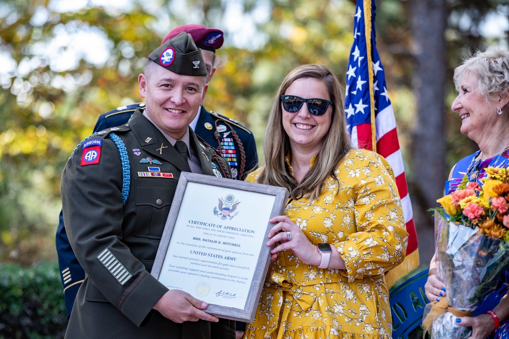 82nd Abn. Div. Retirement Ceremony