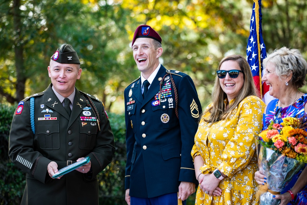 82nd Abn. Div. Retirement Ceremony