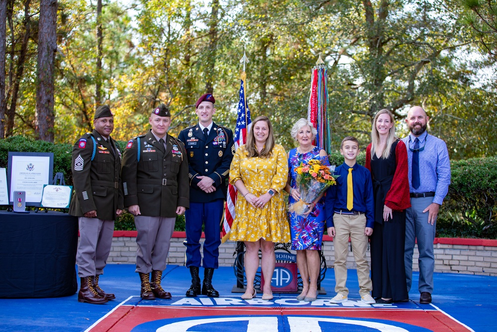 82nd Abn. Div. Retirement Ceremony