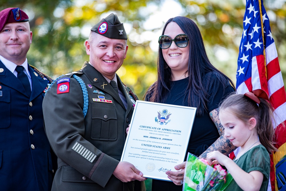 82nd Abn. Div. Retirement Ceremony