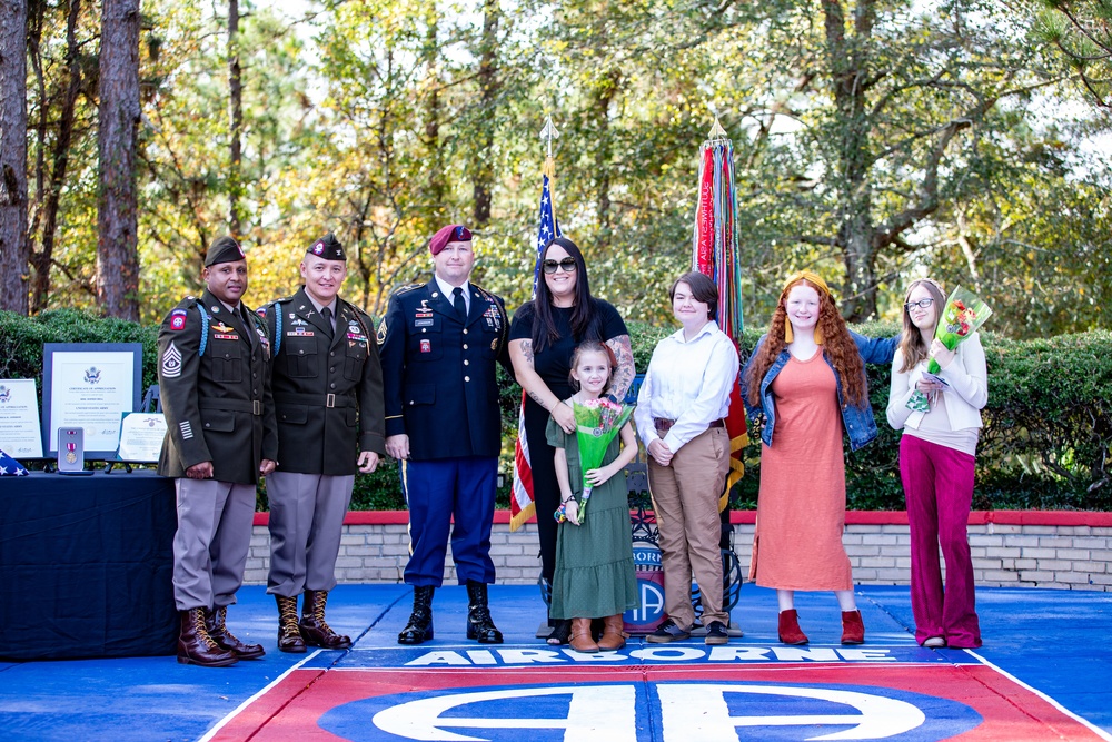 82nd Abn. Div. Retirement Ceremony