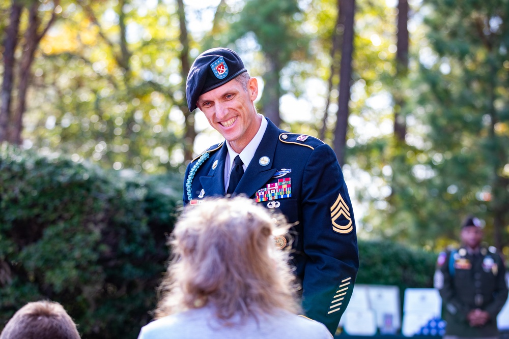 82nd Abn. Div. Retirement Ceremony