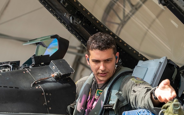 Major Nathan McCaskey finishes his test pilot career