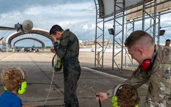 Major Nathan McCaskey finishes his test pilot career