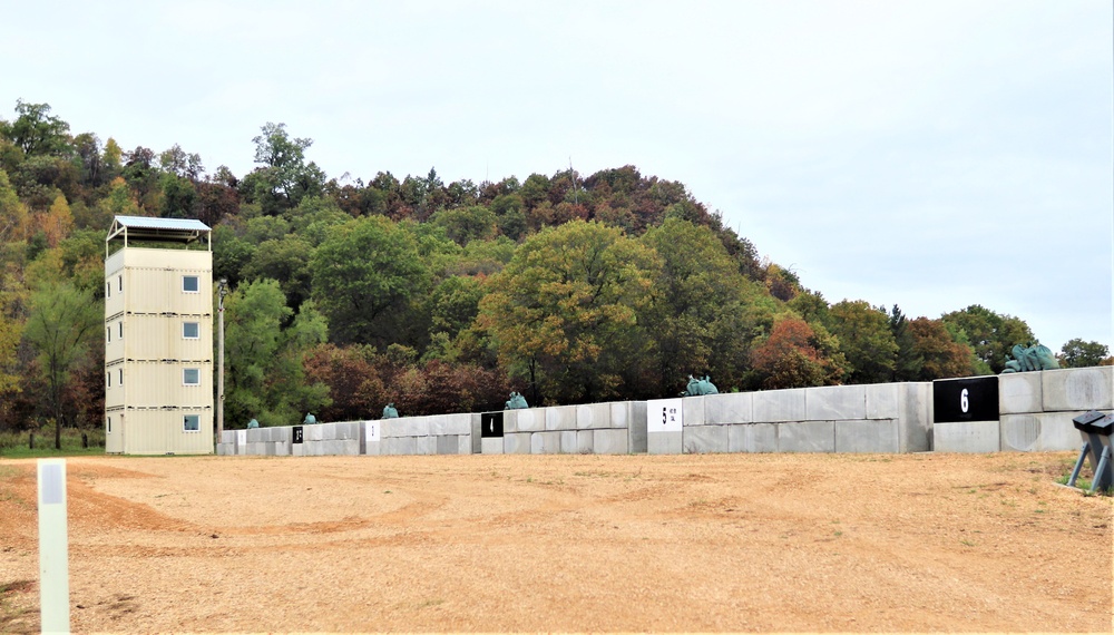 Live-fire shooting range improvements at Fort McCoy