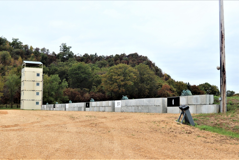 Live-fire shooting range improvements at Fort McCoy