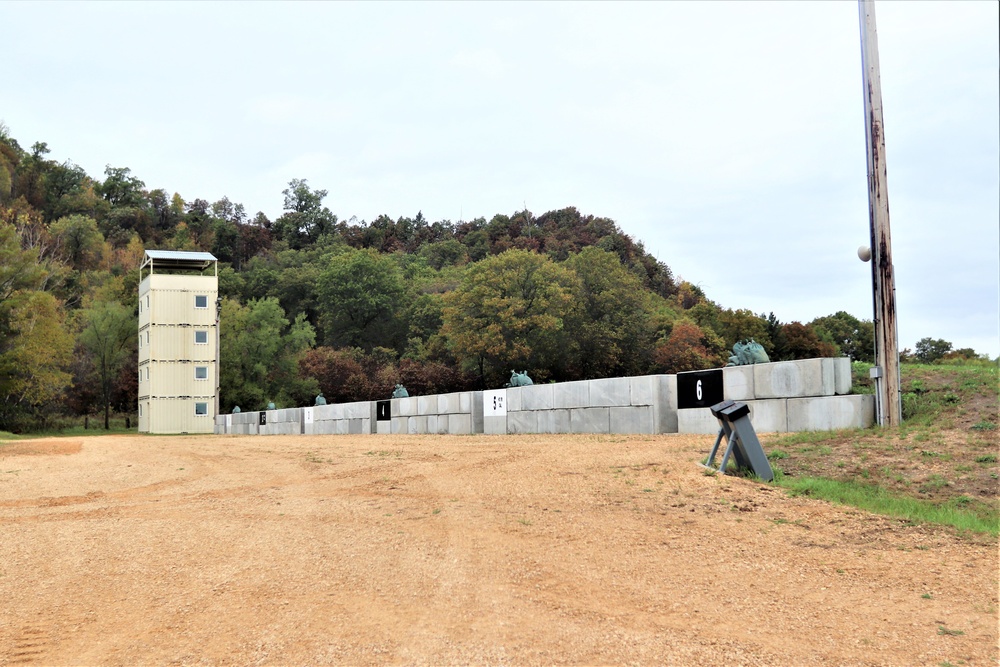 Live-fire shooting range improvements at Fort McCoy