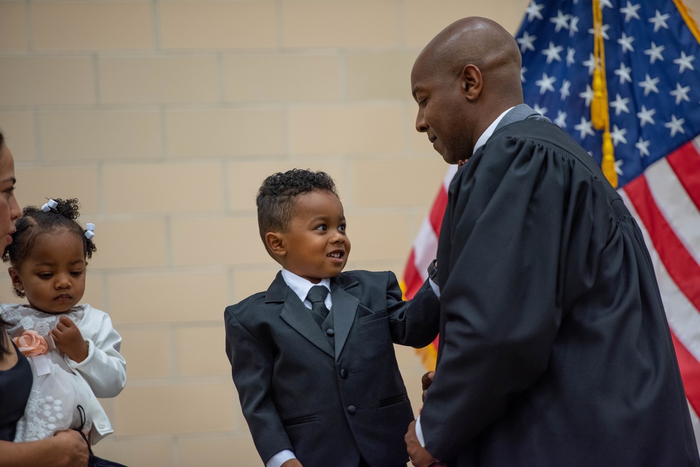 Minnesota National Guard JAG officer invested as Tenth Judicial District judge