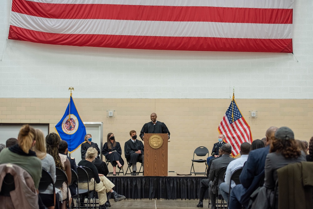 Minnesota National Guard JAG officer invested as Tenth Judicial District judge