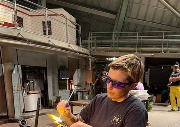 Recovering Soldiers Learn to Make Glass Works of Art