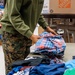 Task Force Eagle Receive Clothing Donations