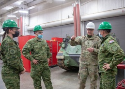 Minnesota National Guard, Croatian Soldiers, Partner Together