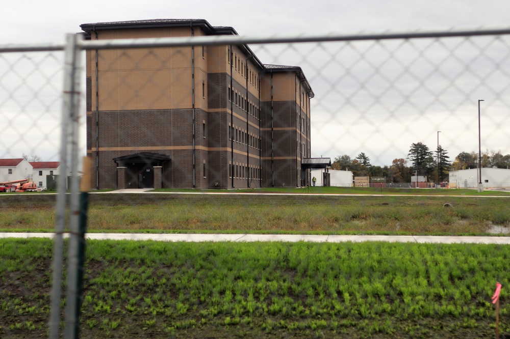 New barracks building at Fort McCoy