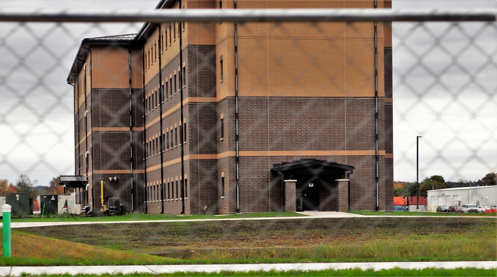 New barracks building at Fort McCoy