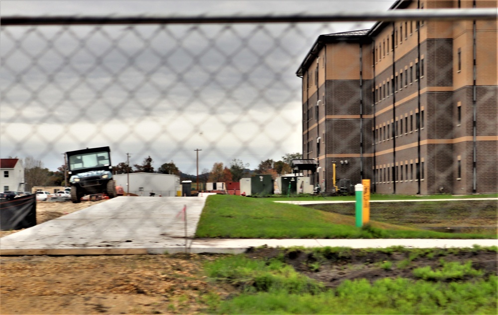 New barracks building at Fort McCoy