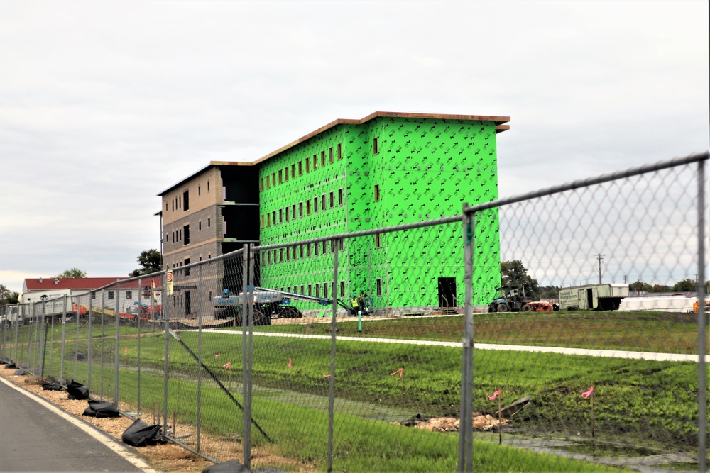 Fiscal year '20-funded barracks project continues at Fort McCoy