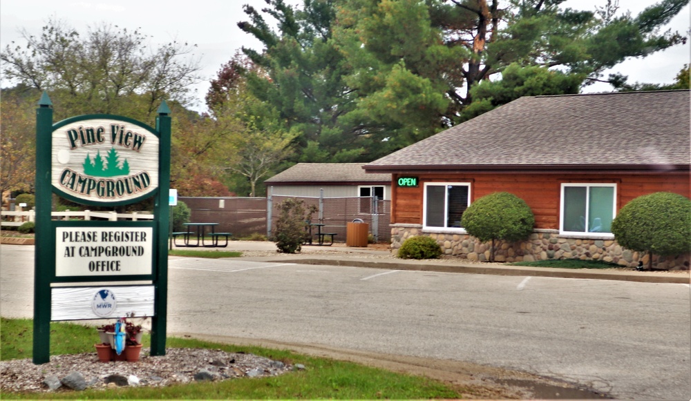 Pine View Campground at Fort McCoy