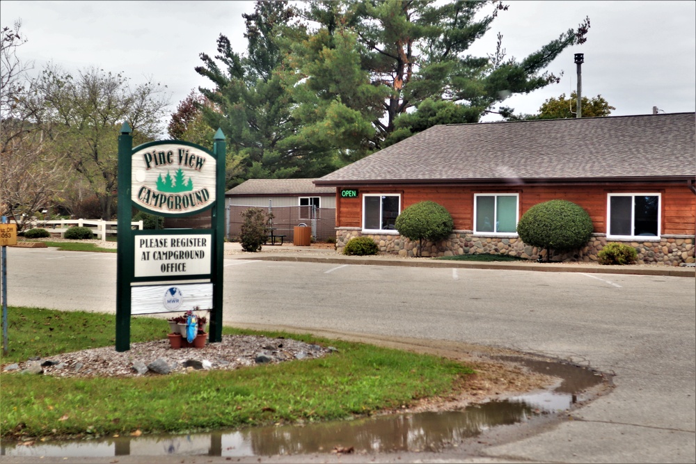 Pine View Campground at Fort McCoy