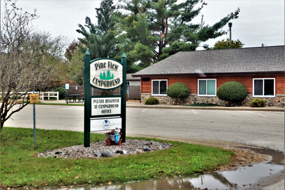 Pine View Campground at Fort McCoy