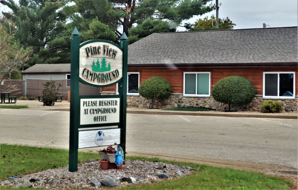 Pine View Campground at Fort McCoy