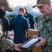 Navy Region Hawaii Commander Presents Arizona Relic to Destroyer Crew
